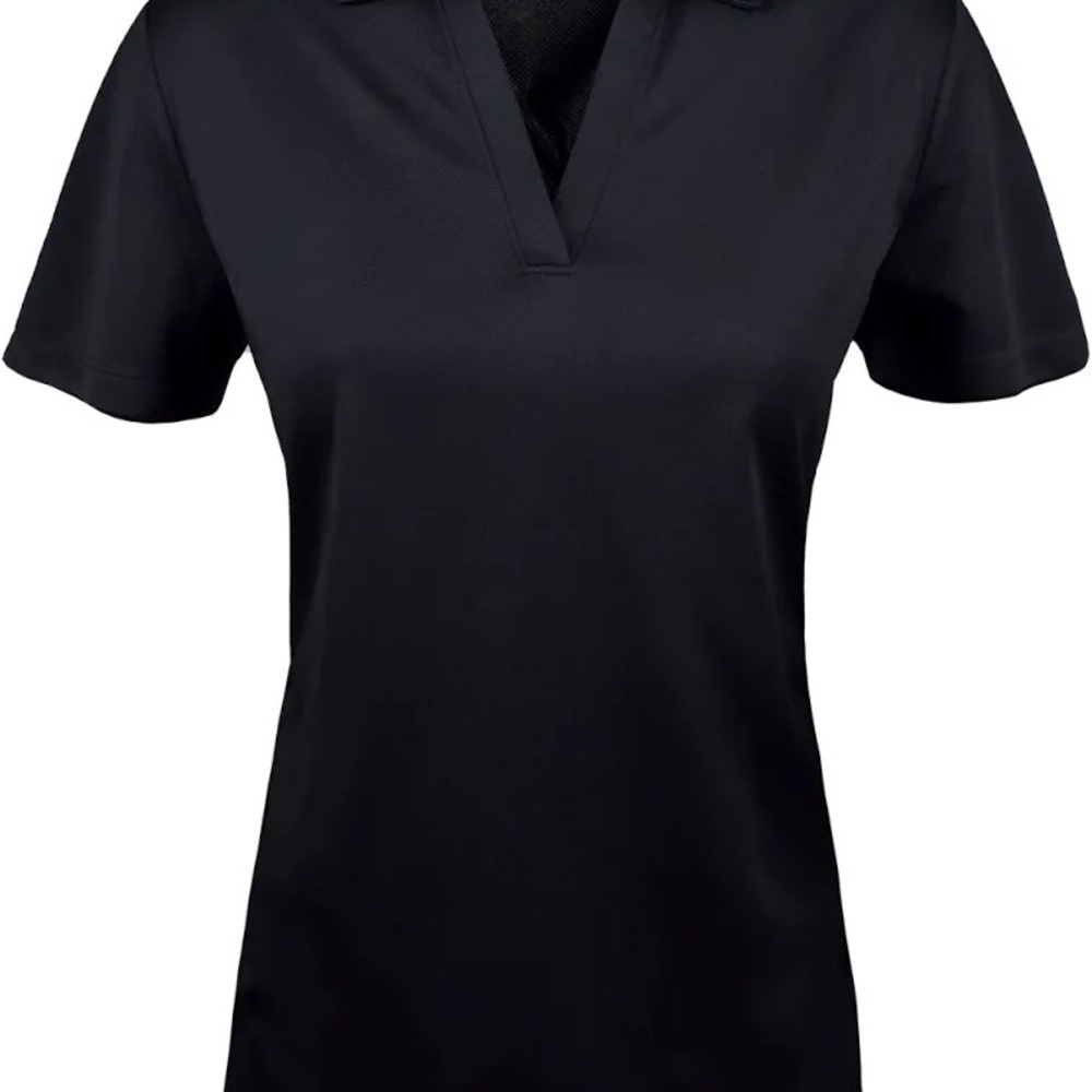 Classic Black Women's Polo Shirt